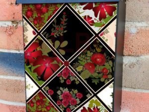 Country Quilt Design #2 Colonial Mailbox Cover