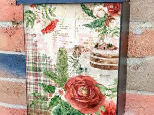 Victorian Christmas Design #11 Colonial Mailbox Cover