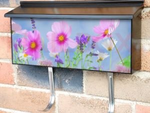 Little Morning Flowers Townhouse Mailbox Cover