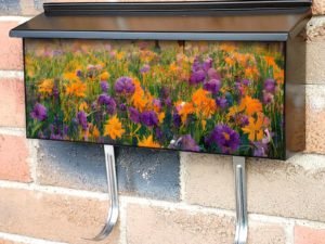 Summer Morning in the Meadow Townhouse Mailbox Cover