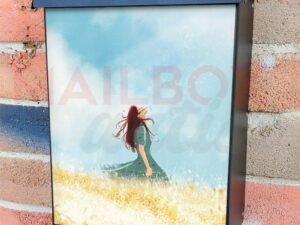 Enjoying the Sunshine Colonial Mailbox Cover