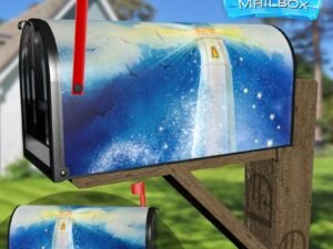 Sparkling Lighthouse Decorative Rural Farm Mailbox Cover