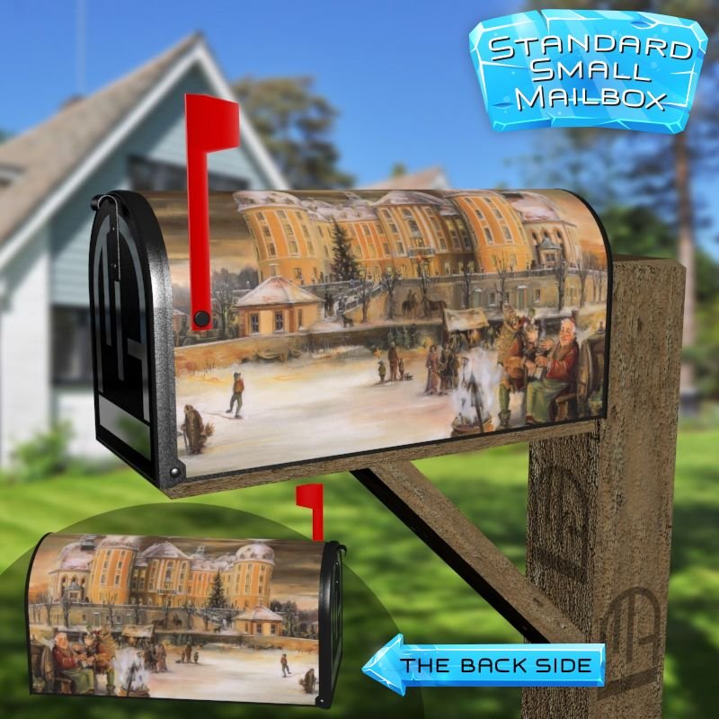 Moritzburg Castle by Bruck & Sohn Decorative Rural Farm Mailbox Cover - Image 2