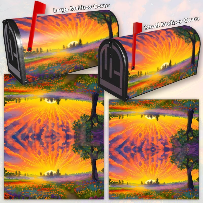 Good Morning Sunshine Decorative Rural Farm Mailbox Cover - Image 3