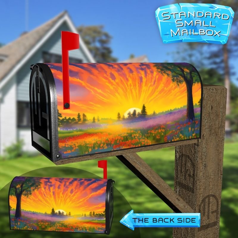 Good Morning Sunshine Decorative Rural Farm Mailbox Cover - Image 2