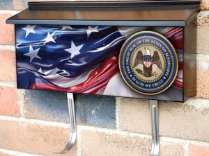 US States Mississippi State Seal Townhouse Mailbox Cover