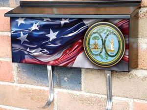US States South Carolina State Seal Townhouse Mailbox Cover