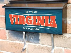 US States Virginia Townhouse Mailbox Cover