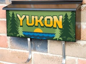 Canadian Province Yukon Townhouse Mailbox Cover