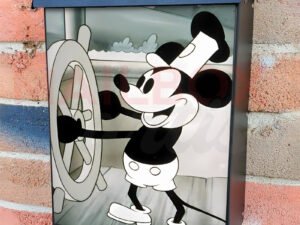 Mickey Mouse – Steamboat Willie Colonial Mailbox Cover