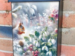 Early Spring in the Meadow Colonial Mailbox Cover