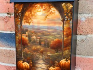 Autumn in Tuscany 2 Colonial Mailbox Cover